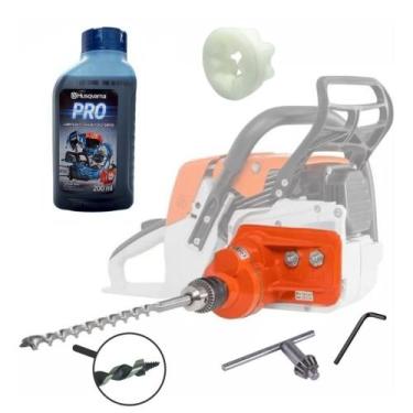 Imagem de Furadeira Para Motosserra Stihl 025 170 180 210 250 Com Óleo - BRISTOL