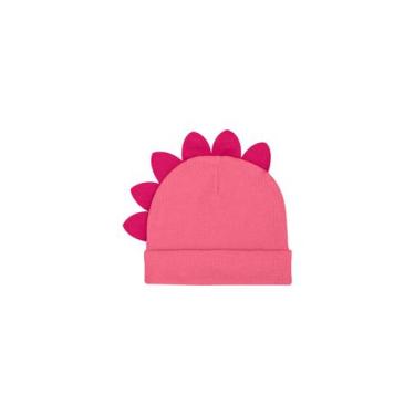 Imagem de Touca em Ribana Unissex para Bebê Quimby, Rosa pink