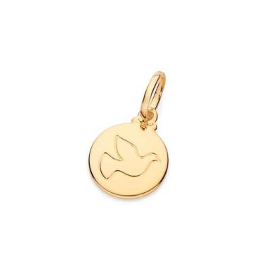 Imagem de Pingente Rommanel Banhado Ouro 18k Espírito Santo 542768