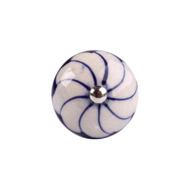 Imagem de Puxador porta ceramica 8001 3076 4x4x4cm vitrix - VENUS