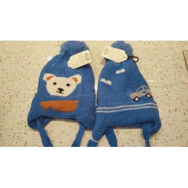 Imagem de Gorro Touca Infantil Criança Menino Menina Tricotado Quente Fashion Pa