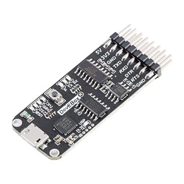 Imagem de JESSINIE Adaptador USB para Serial 10 em 1 Adaptador USB Micro-USB para RS232 TTL RS485 Adaptador Serial CP2102 Versão Completa Adaptador Serial para USB com Cabo Micro USB e Cabo Dupond