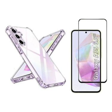 Imagem de 2X Capa Capinha Case + Película 3D Para Samsung Galaxy A35 6