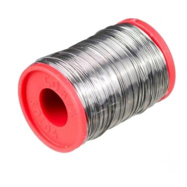 Imagem de 2X Solda Estanho 0.8Mm Com Fluxo 63X37 Carretel 250G - Cobix