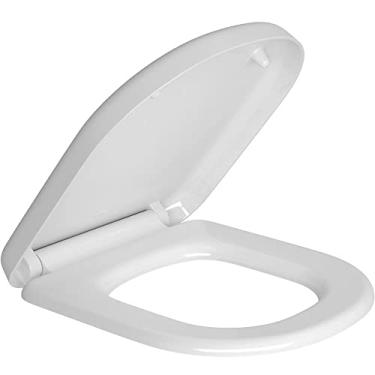 Imagem de Assento Termofixo com Slow Close e Easy Clean para Bacias Vogue Plus, Branco, AP.516.17, Deca