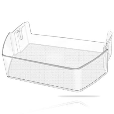 Imagem de Cesto de prateleira de porta de geladeira MAN64628601 atualizado compatível com substituição de prateleira de porta de geladeira LG, bandeja de prateleira de cesta de porta de geladeira para LG