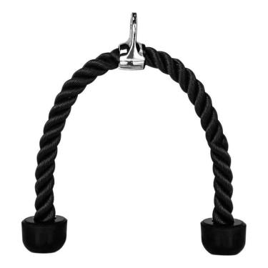 Imagem de Corda Puxador De Academia Tríceps Crossover Musculação 70Cm
