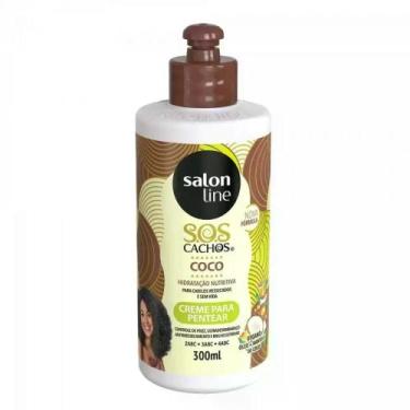 Imagem de Creme para Pentear Sos Cachos Coco Salon Line 300G
