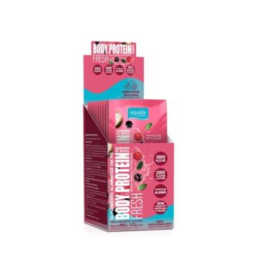 Imagem de Body Protein Isolado Fresh 10x18g Sache Frutas Vermelhas - Equaliv