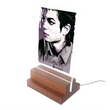 Imagem de Abajur e luminária decoração Michael Jackson 3 - Visaoled