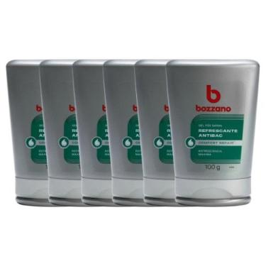 Imagem de Kit Gel Pós Barba Bozzano Refrescante 6 Unidades