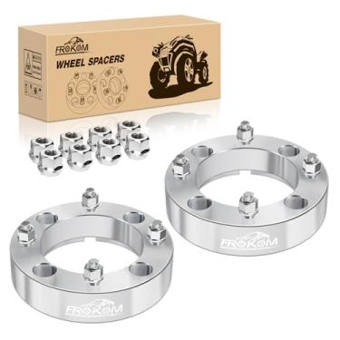 Imagem de Frokom Espaçadores de roda 4 x 137, espaçadores de roda de 1,5 polegadas com pinos de 10 × 1,25 aptos para Can-Am Defender HD5 HD7 HD8 HD9 HD10-2 unidades