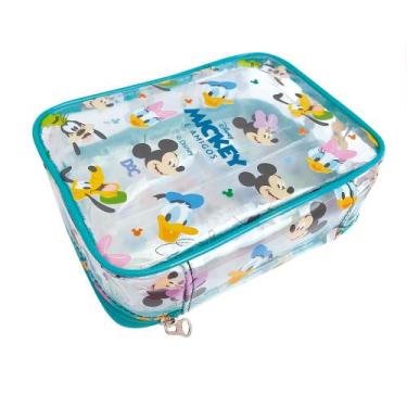 Imagem de Estojo Escolar Infantil Baú Box Grande Mickey PVC Dac