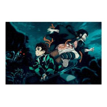 Imagem de Quebra Cabeça Demon Slayer Personalizado 120 Peças 003 - Pomps Geek