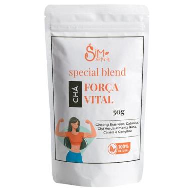 Imagem de Chá Força Vital Auxilia na Melhora da Força e Energia - Sim Natural