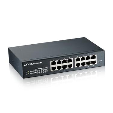 Imagem de ZYXEL Interruptor inteligente gerenciado GbE de 16 portas