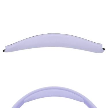 Imagem de Geekria Almofada de substituição de couro proteico para fones de ouvido JBL Tune 500/510/520/600/700/710/720/750 BT, 750 BTNC, 660/670/760/770NC (roxo)