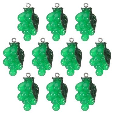 Imagem de Amuletos de resina, pingentes de frutas fofos, imitação 3D, contas de frutas, para fazer joias, pulseiras, colar e brinco, 1.06 x 0.71inch, Metal, Sem Pedra Preciosa