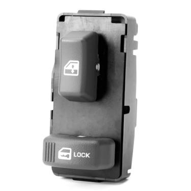 Imagem de Interruptor de janela elétrica do lado do passageiro para Chevy GMC C1500 C2500 C3500 C3500 K1500 K2500 K3500 Suburban Pickup Silverado Tahoe Blazer S10 Jimmy Sonoma Yukon, interruptor de fechadura de