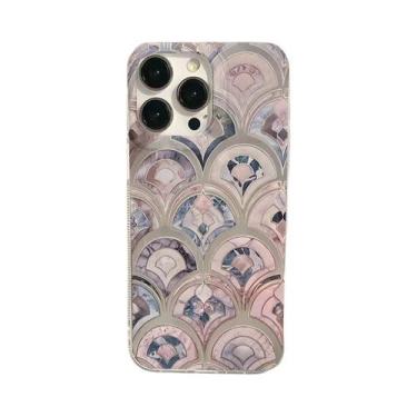 Imagem de Capa De Telefone De Plástico Duro Luxuosa Pintada Com Peixe Para iPhon