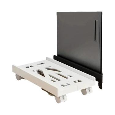 Imagem de Suporte Ajustável Para PC Móvel Com Rodas, Suporte Para CPU Sob a Mesa