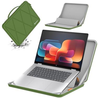 Imagem de Smatree MS85T Capa protetora rígida de EVA com suporte compatível com laptop 2 em 1 de 16 polegadas HP Envy x360 16t-ac000, para laptop de 15,6 polegadas 15/15t, para notebook HP 255 G9 de 15,6