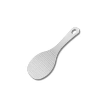 Imagem de Colher de Arroz em Plástico para Panela Elétrica, Antiaderente, 18,5 x 7 cm