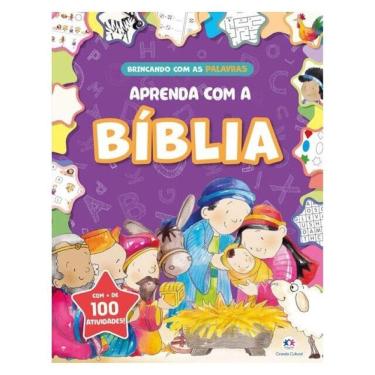Imagem de Aprenda Com A Bíblia - Brincando Com As Palavras - Mais De 100 Atividades