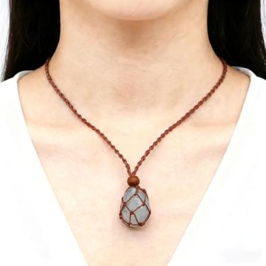Imagem de Pingente de pedra artesanal – Joias exclusivas com propriedades curativas, ideal para espiritualidade e estilo diário
