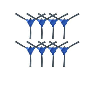 Imagem de Compatível com o aspirador robô Hosome G9070: peças de reposição, escova lateral principal, filtro HEPA, pano de limpeza e acessórios.(8 side brushes)