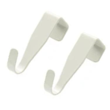 Imagem de Yosoo Gancho de Gancho de Porta, 3 Pacotes sobre Ganchos de Porta de Armário, Cabide de Toalha para Casaco de Cachecol Com Economia de Espaço para Banheiro, Cozinha e Escritório, Sem (Branca)