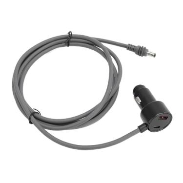 Imagem de aqxreight Cabo de Alimentação DC para Carro 6 5 Pés 12V a 48V Plug and Play USB e Type C Cabo de Charuto 18AWG de Carregamento DC para Antena Parabólica, Garantindo a Reprodução e Cada de