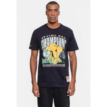 Imagem de Camiseta Mitchell & Ness Masculina NBA Finals Boston Celtics Masculino-Masculino