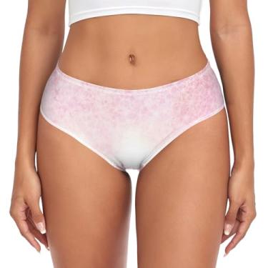 Imagem de Joitme Roupa íntima feminina, roupa íntima engraçada, calcinha sexy feminina de cintura baixa, Flor de cerejeira, G