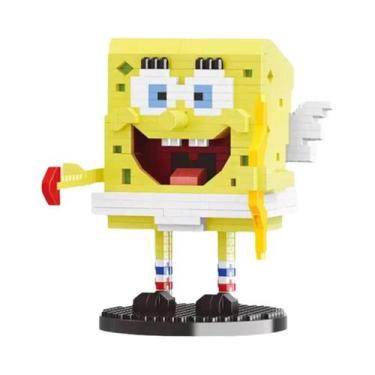 Imagem de Patrick Star Mr. Krabs Figura De Ação De Desenho Animado Bloco De Mont