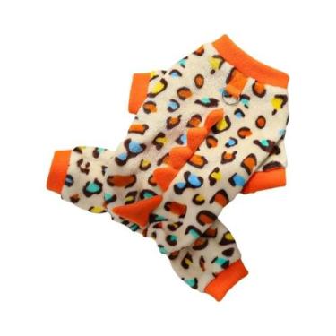 Imagem de Roupas De Flanela Para Animais De Estimação Em Forma De Dinossauro Peq