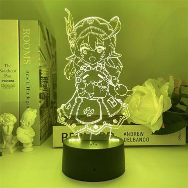 Imagem de Luz noturna LED 3D Plants vs Zombies Klees Color Changing