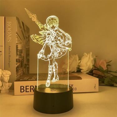 Imagem de Luz noturna LED 3D Plants vs Zombies Yuns Jins que muda de cor