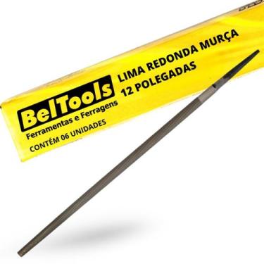 Imagem de Kit C/ 6 Lima Redonda Murça 12 Pol Beltools