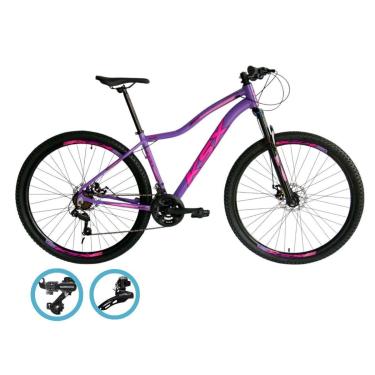 Imagem de Bicicleta Aro 29 Ksx Feminino 21V Cambio Dianteiro e Traseiro Shimano-Feminino