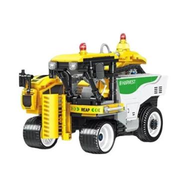 Imagem de Conjunto De Blocos De Montar Educacionais Infantis: Locomotiva De Colh