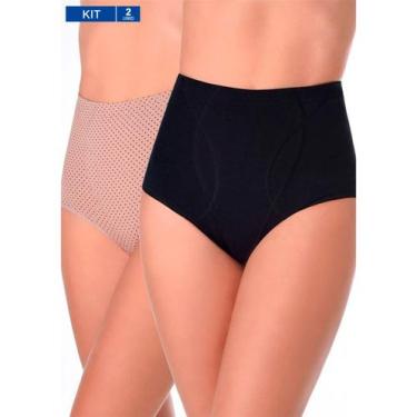 Imagem de Kit/2 Calcinha Love Secret 42315 Pós Parto Modal T. P/XG, M, 470, Pret