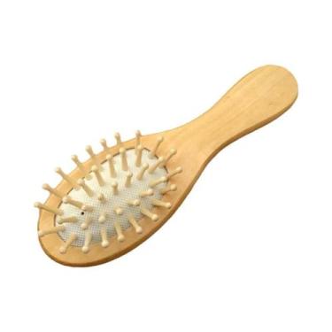 Imagem de Escova De Cabelo De Madeira Para Desembaraçar Com Almofada De Ar, Pent
