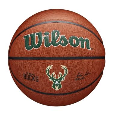 Imagem de Bola de Basquete Wilson Nba Team Alliance Milwaukee Bucks 7-Unissex