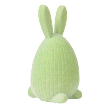 Imagem de Generic Estatueta de da Páscoa Flocado, Enfeite de Mesa, Presente, Artigos para Festas, Centro de Mesa, Estátua de da Páscoa para Sala de, Verde