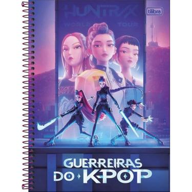 Imagem de Caderno 1 Materia Guerreiras Do K-Pop Tilibra