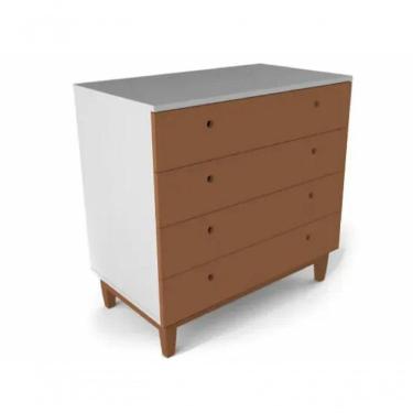 Imagem de Cômoda BebêOtto Sleeper - Branca Com Gavetas Laminadas