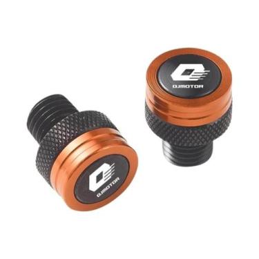 Imagem de Parafusos De Alumínio M10x1.25 E Tampas Para Furos De Espelho Para QJM