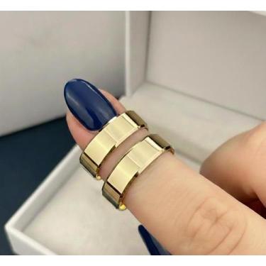 Imagem de Par Alianças de Ouro 18k Chanfrado 6mm 12 gramas o par - Sheju Joias