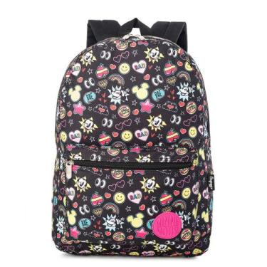 Imagem de Mochila Feminina Disney Minnie Mixed Pattern Colorida, U